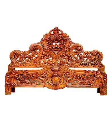UH-BED-0021 Aarsun Antique Style Bed Frame