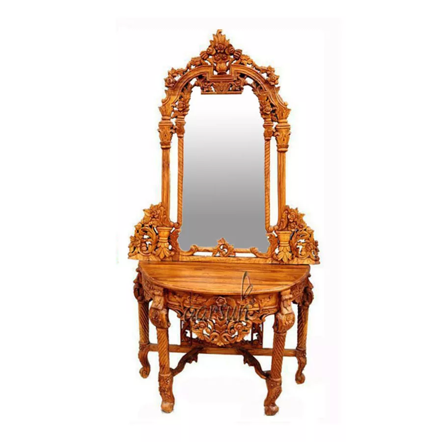 UH-DRSR-0012 Wooden Dressing Table Aarsun