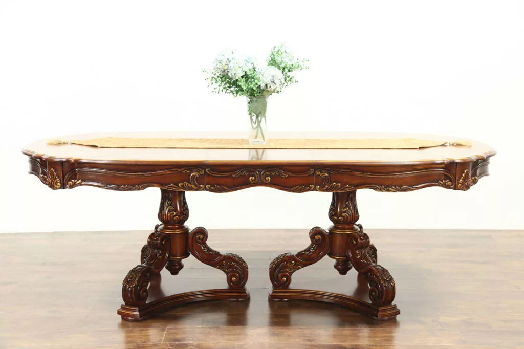 Wooden Handcrafted 6 Seater Dining Set UH-DNG-0008-A