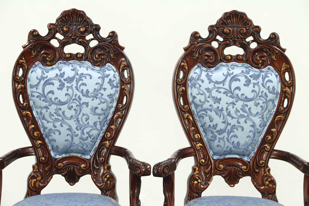 Wooden Handcrafted 6 Seater Dining Set UH-DNG-0008-C