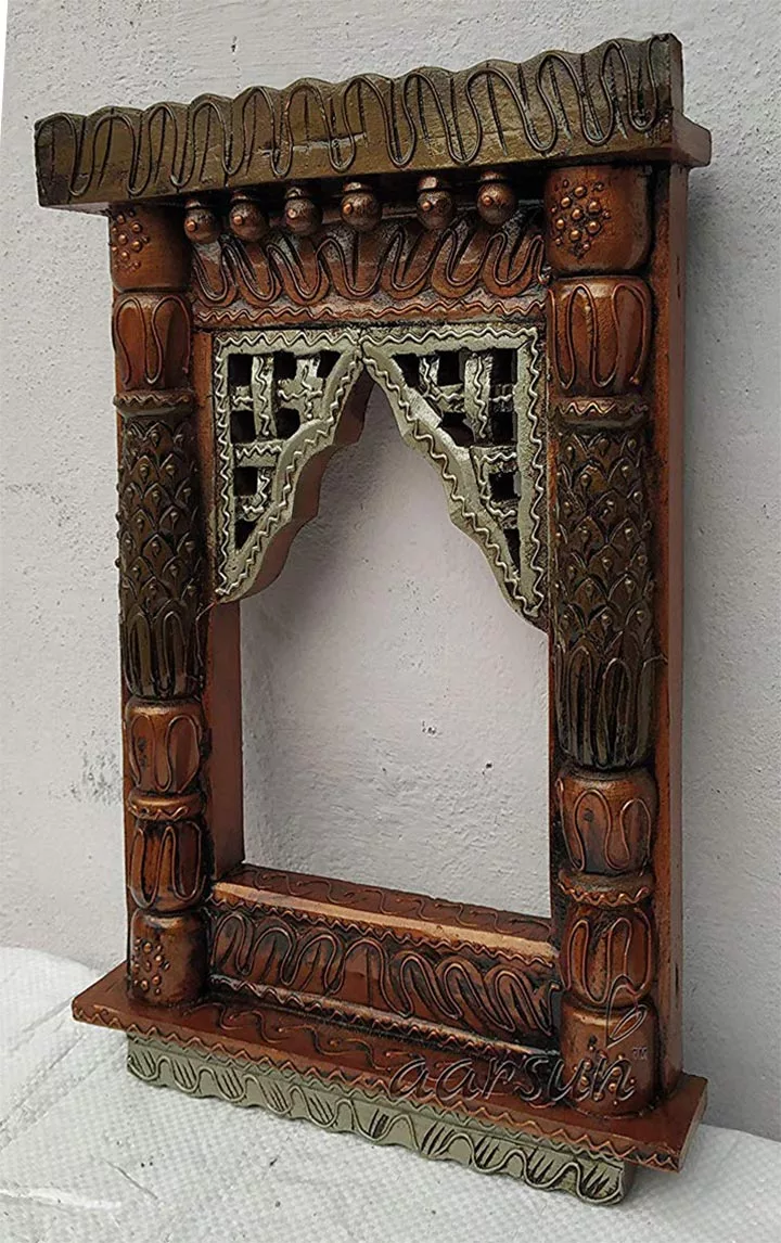 Wooden Jharokha Frame UH-JH-0007-B
