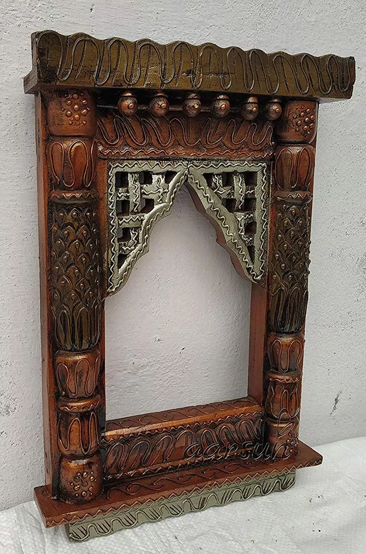 Wooden Jharokha Frame UH-JH-0007-C
