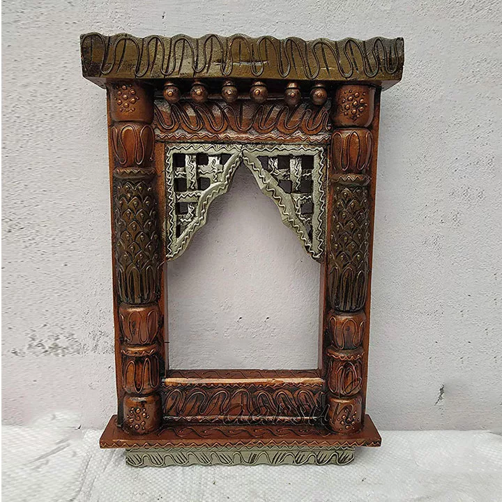 Wooden Jharokha Frame Aarsun UH-JH-0007