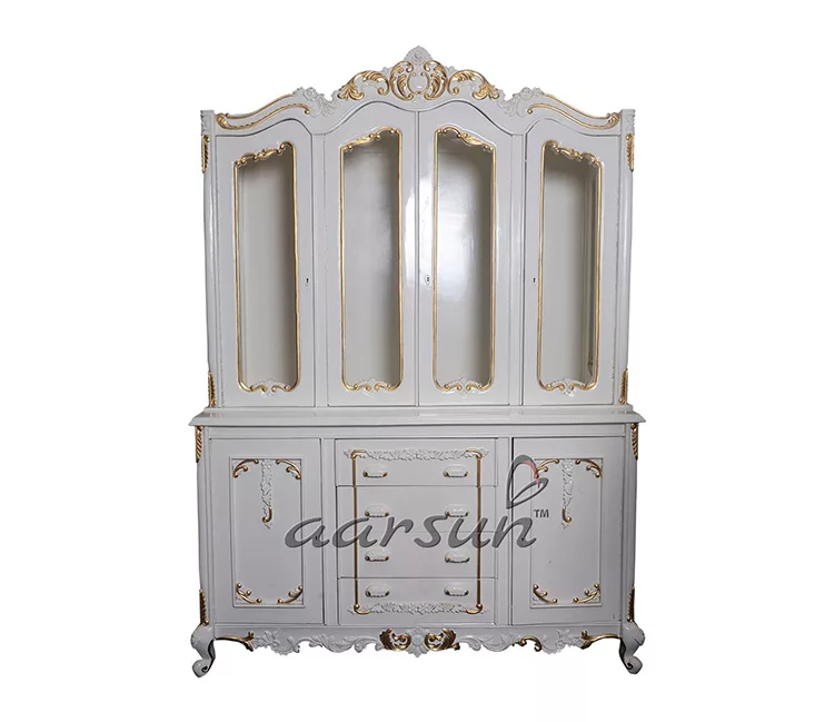 UH-SCB-0013 Wooden Kichen Storage Crockery Cabinet