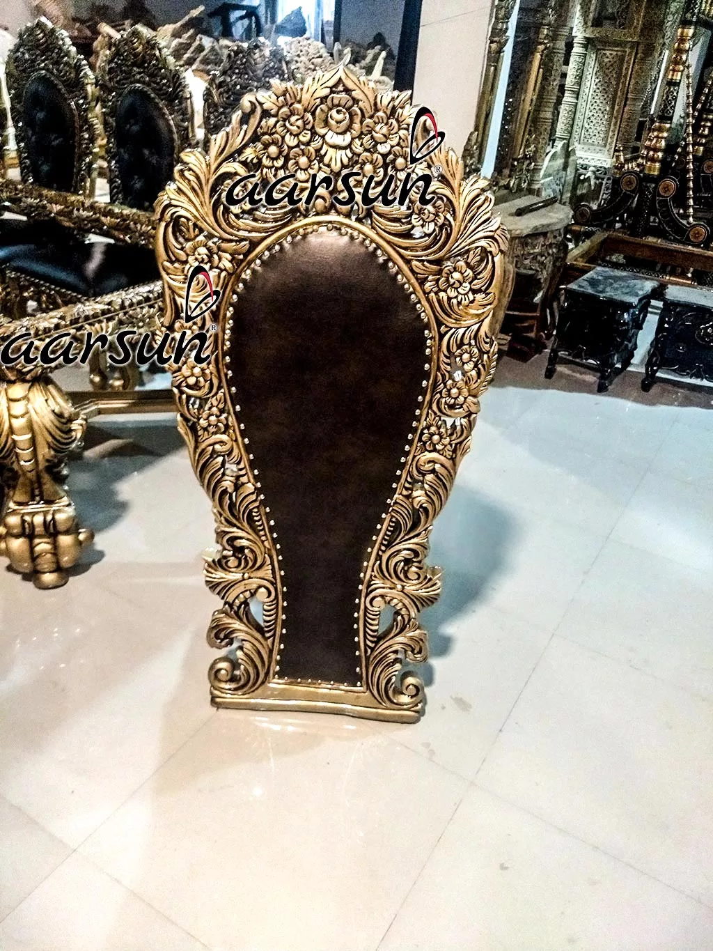 Antique-Gold-Dining-Set-in-10-Seater-YT-135--B