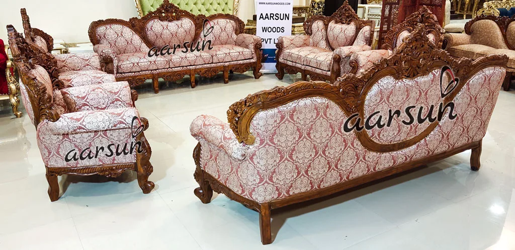Aarsun 14 Seater Sofa Set in Matte Finish UH-YT-294-D