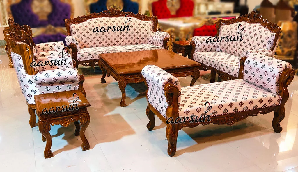 9-Seater-Sofa-Set-in-Teak-Wood-UH-YT-297