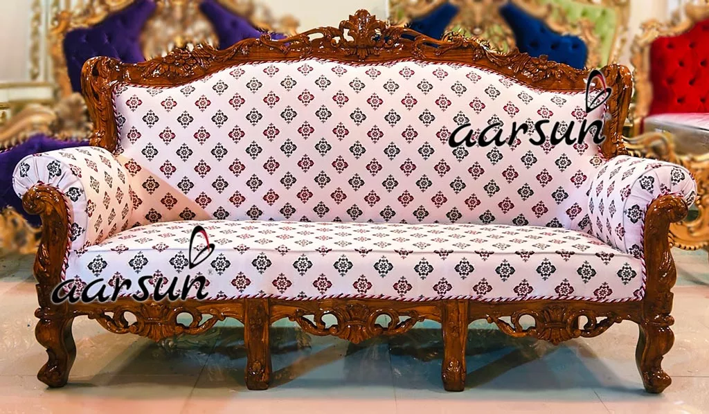 9 Seater Sofa Set in Teak Wood UH-YT-297-B