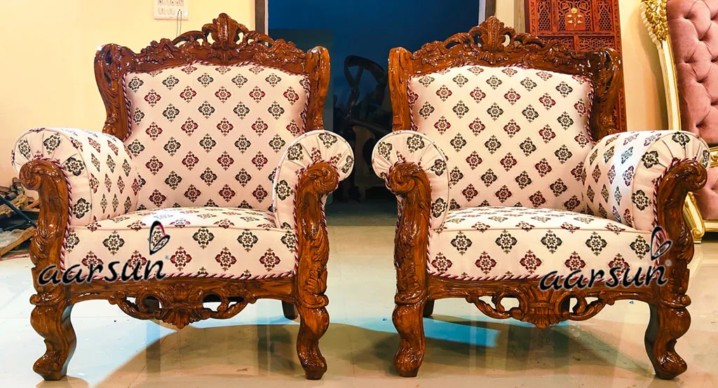 9 Seater Sofa Set in Teak Wood UH-YT-297-D