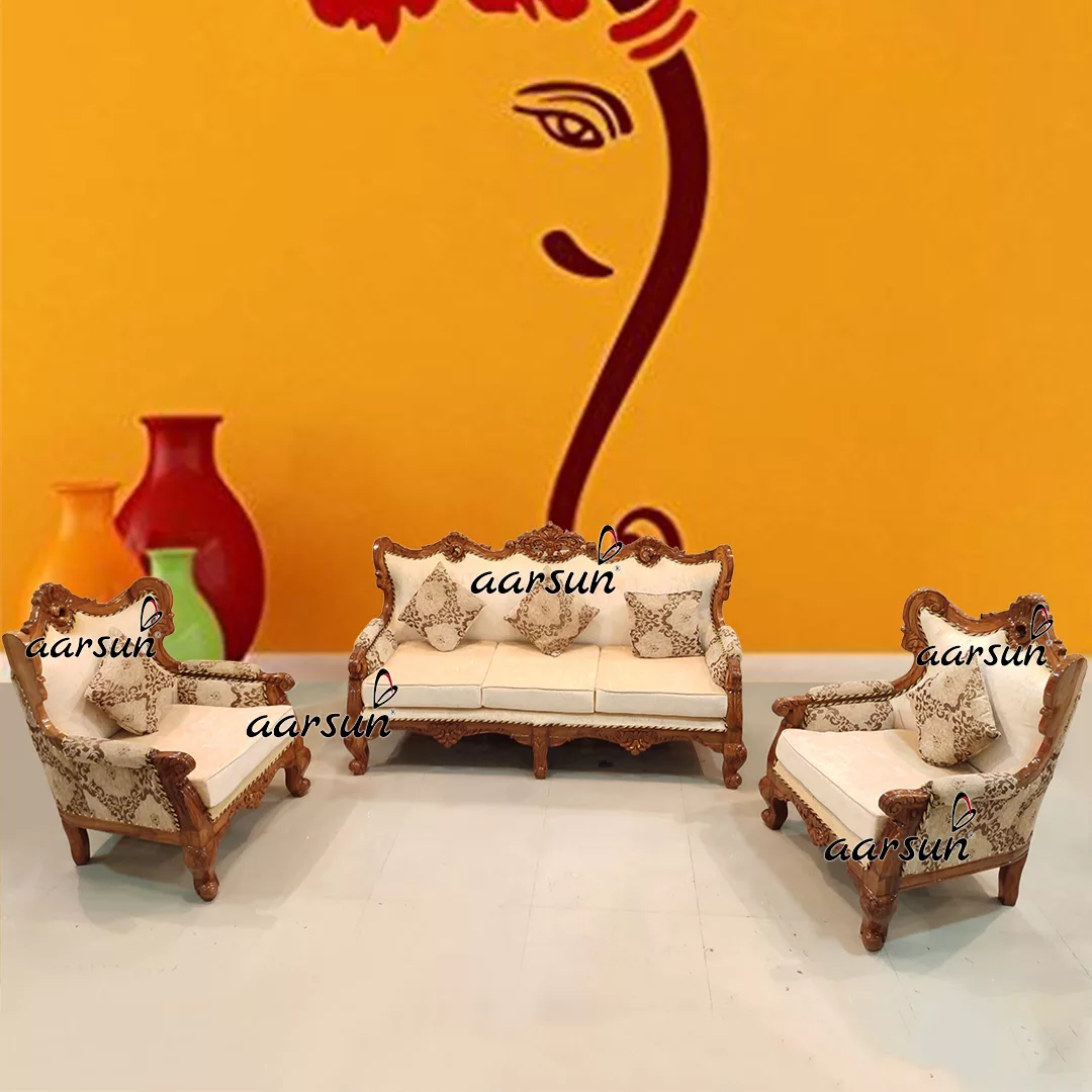 Image for Home Sofa Set Teak Wood UH-YT-157