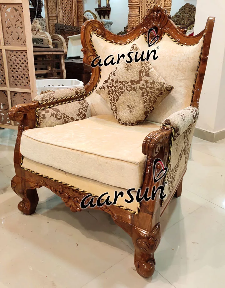 Aarsun Home Sofa Set Teak Wood UH-YT-157-A