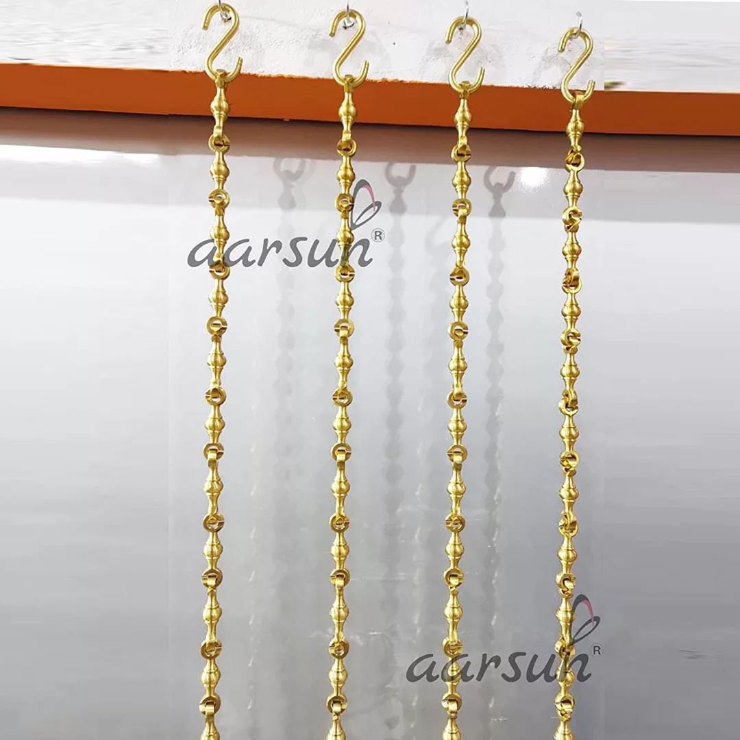 Designer Heavy Pure Brass Swing Chain Jhula Chain