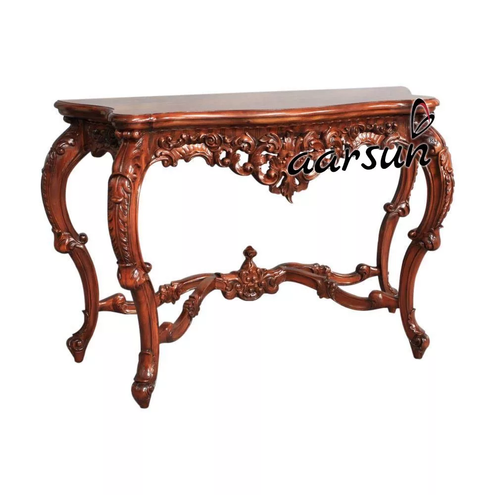 Carved Console Table