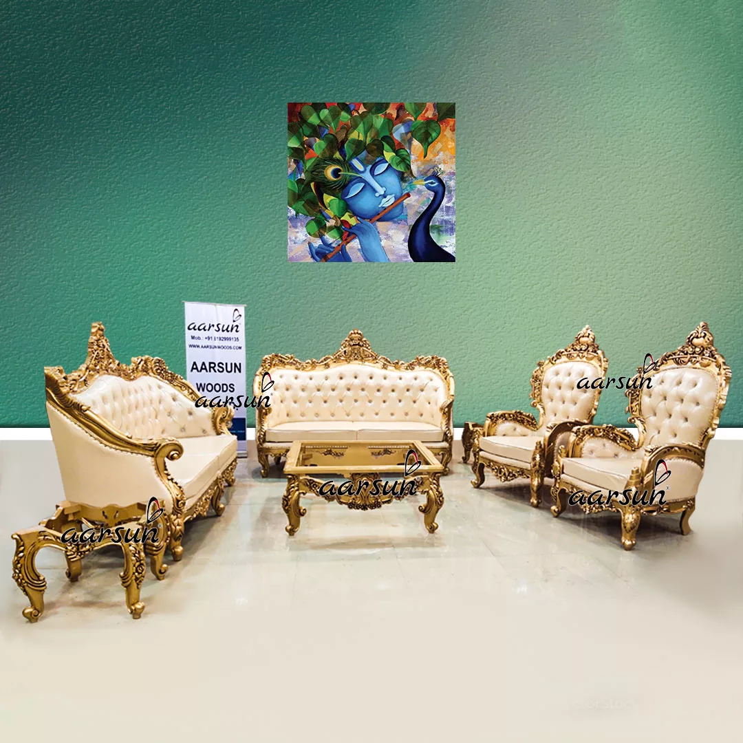 8-Seater Victorian Style Royal Sofa Set