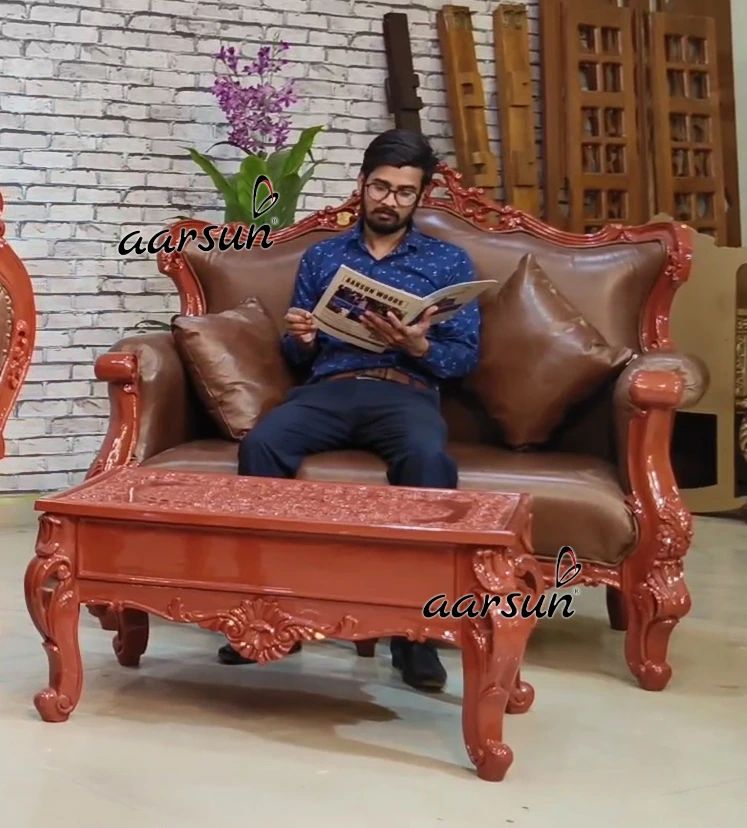 Office Furniture in Solid Teak Wood - Image 9