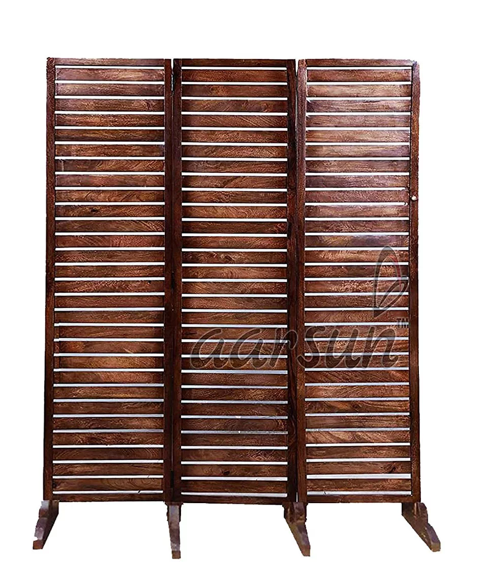 Partition Screen 3 Panel with Stand
