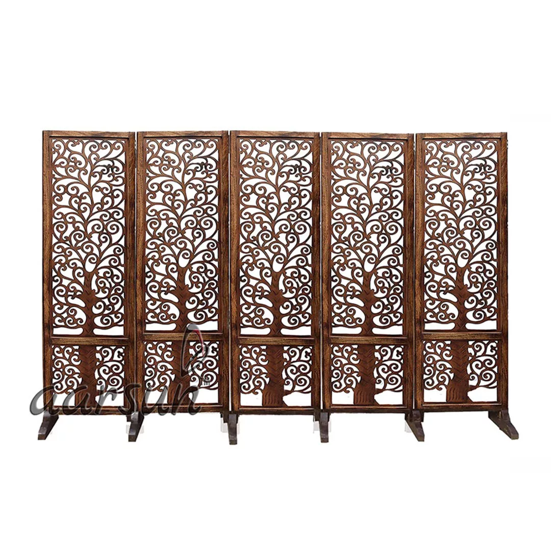 Tree Design 5 Panel Partition with Stand UH-RD-0011