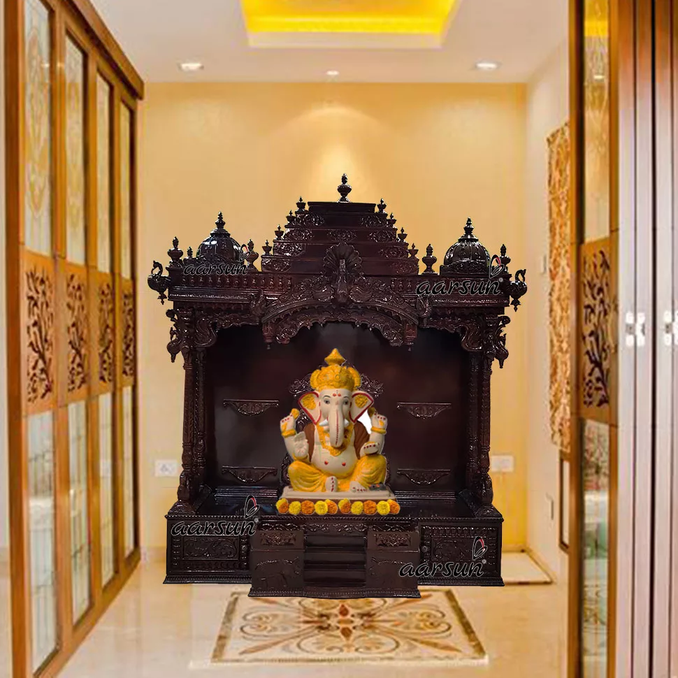 Ganesh | Ganpati mandir for home UH-YT-521