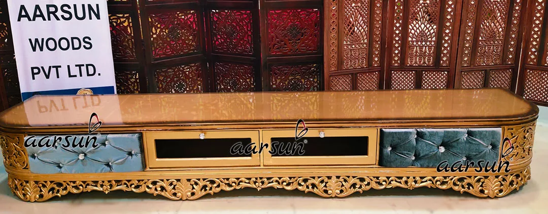 Handcrafted Custom Made Console TV Unit YT-517-B