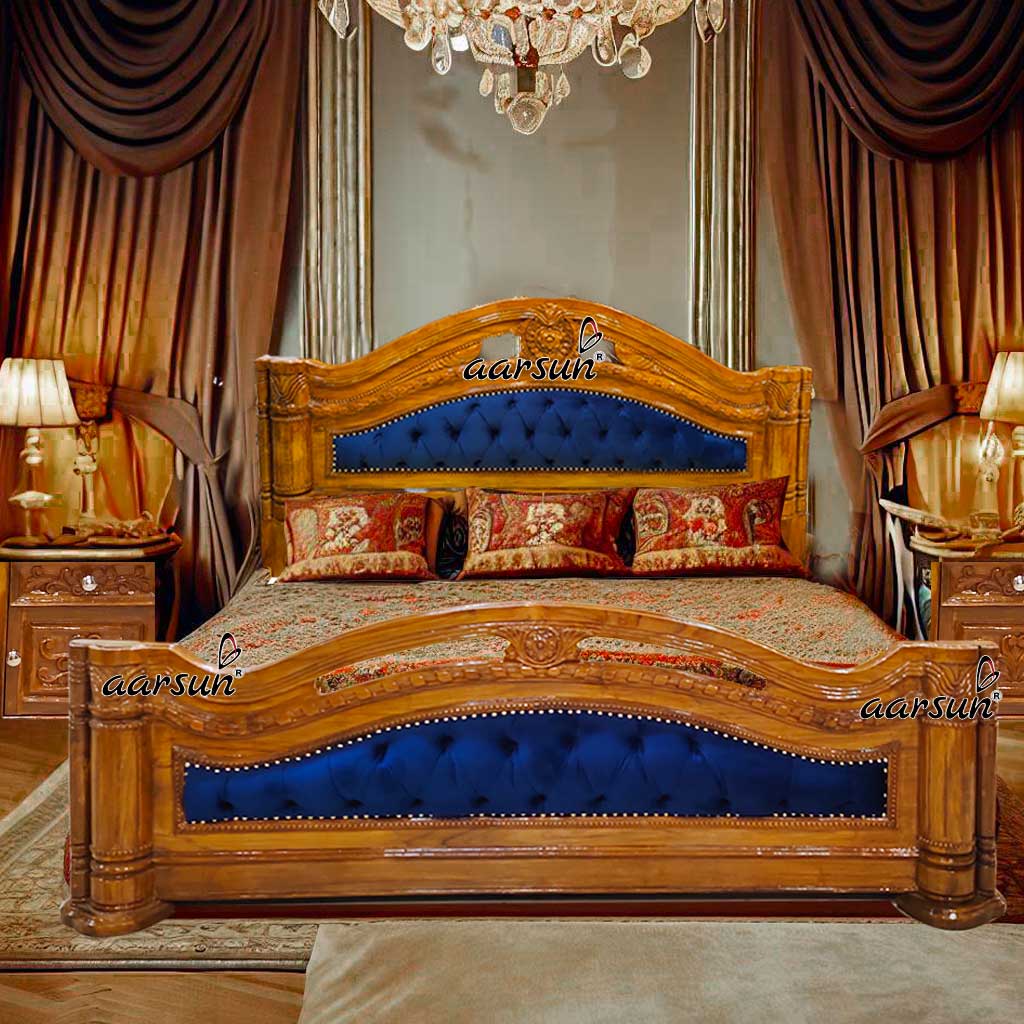 modern designs wood bed top quality best price