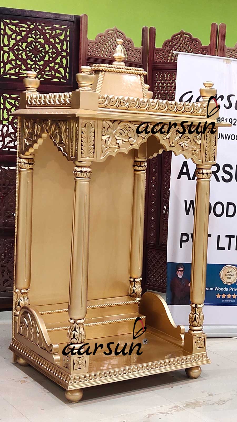 Fully Customized Home Temple Design YT-555-A