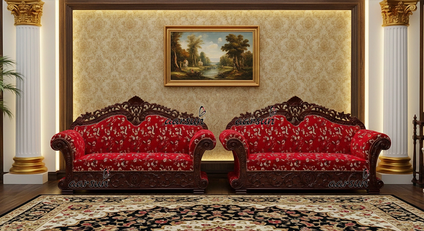 Custom Made Sofa Set with Large Coffee Table YT-566