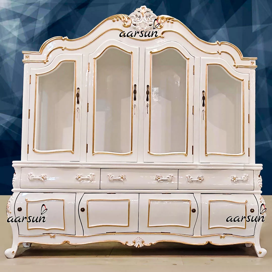 Designer Showcase China Cabinet Teak Wood