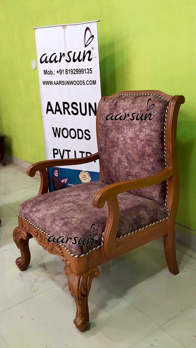 Antique Wooden Stylish Bedroom Chair