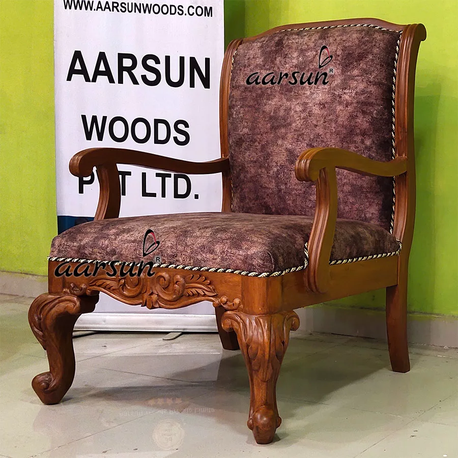Wooden Stylish Bedroom Chair