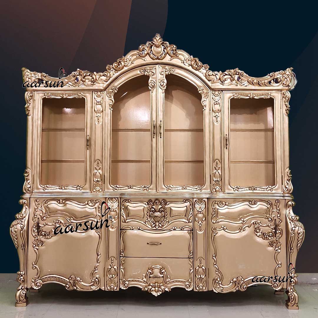 Classic Crockery Cabinet in Italian Style