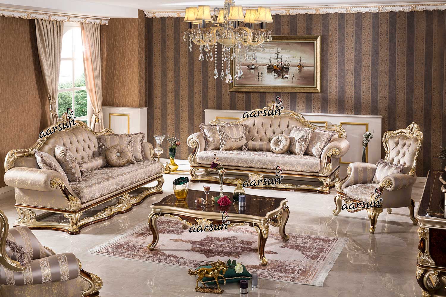 Image for Premium Sofa Set Design