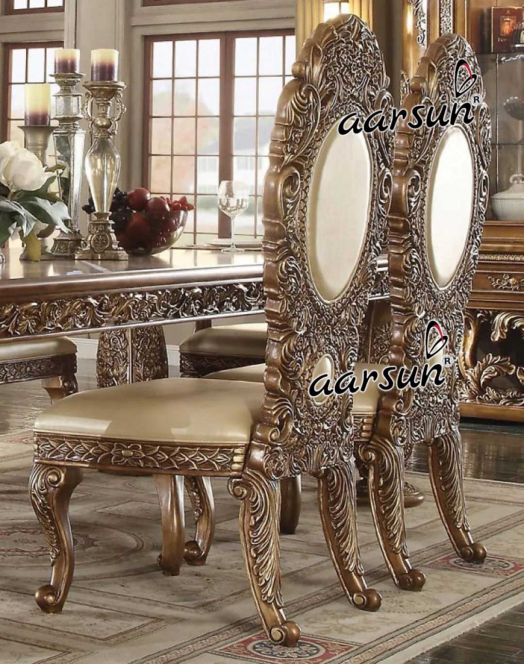 Traditional Design Dining Set DNG-0055C-D