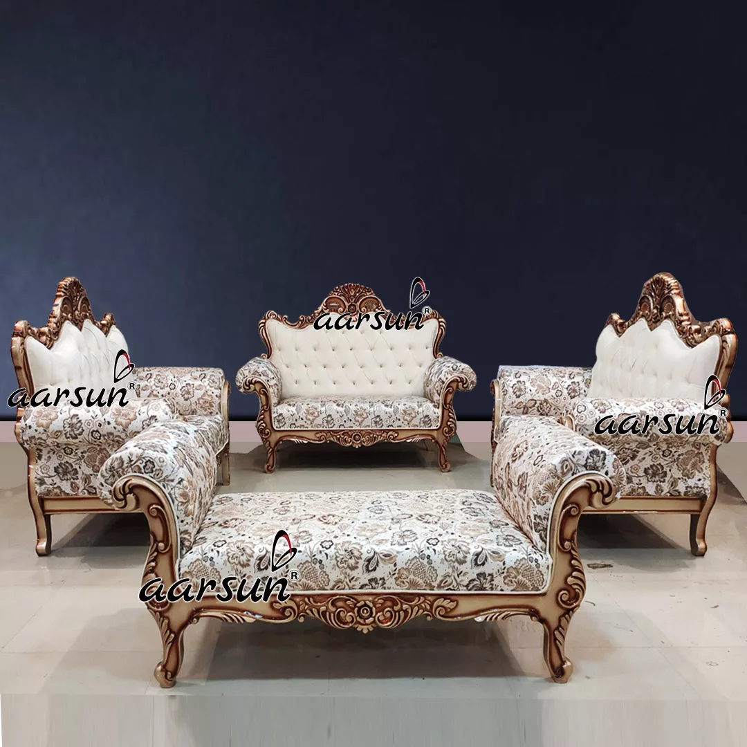 Wooden Gold Sofa Set YT-625