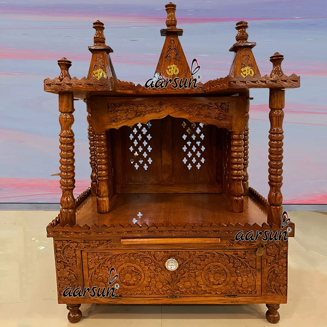 Image for Wooden Temple for Home MNDR-0074