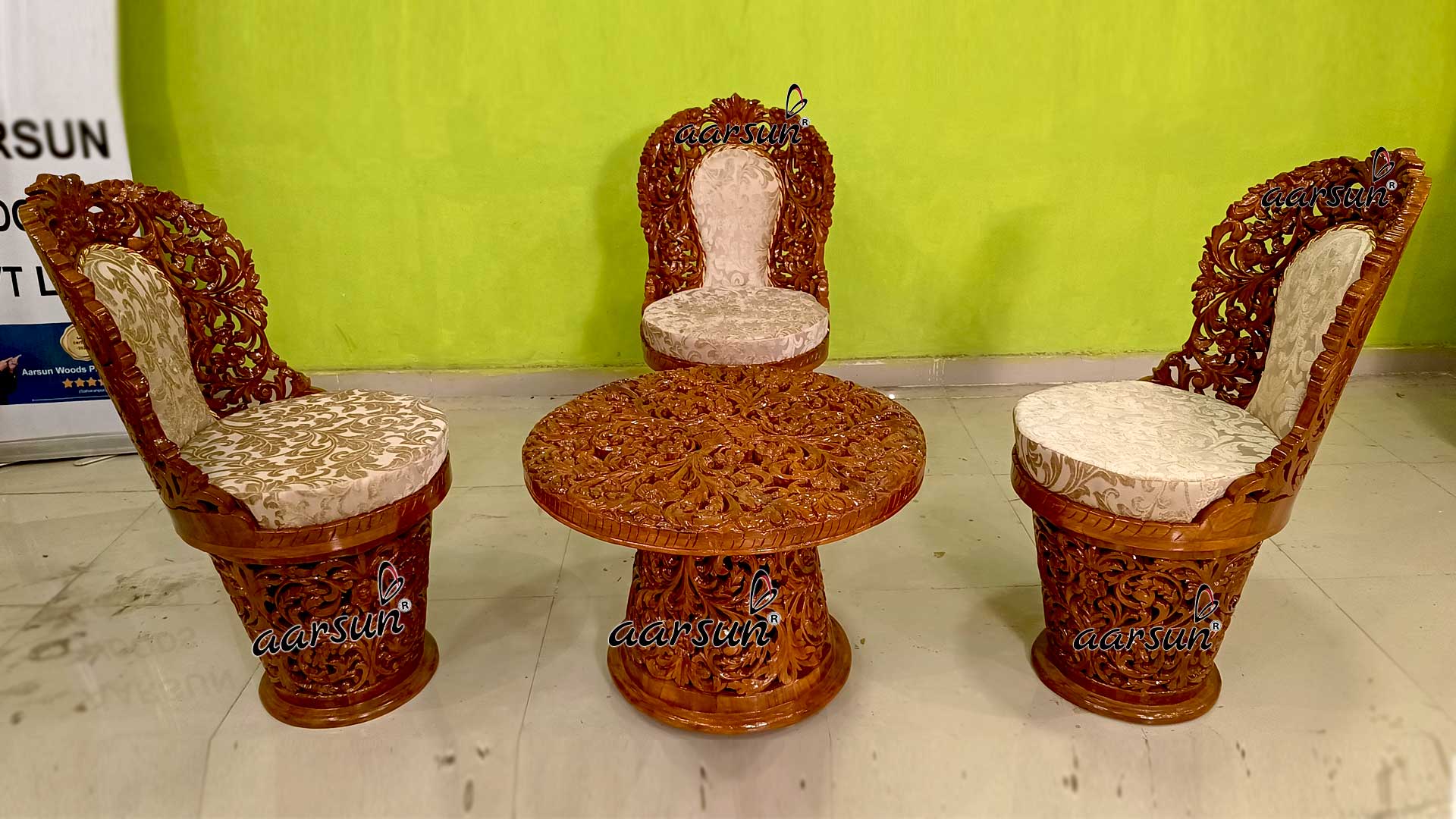 High Tea Table Chair Set-E