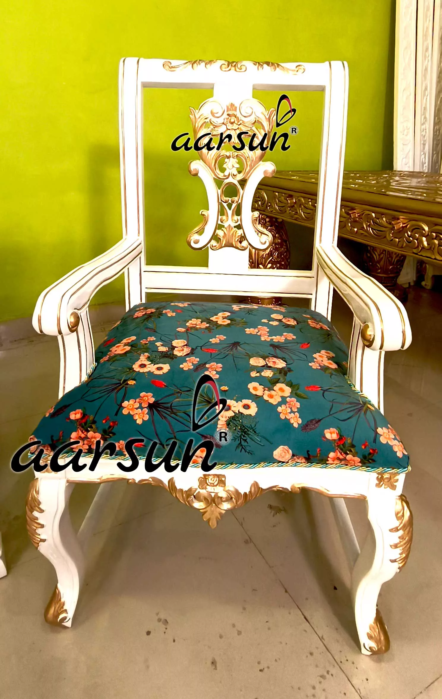 Aarsun Luxurious Study Table and Chair Set-C