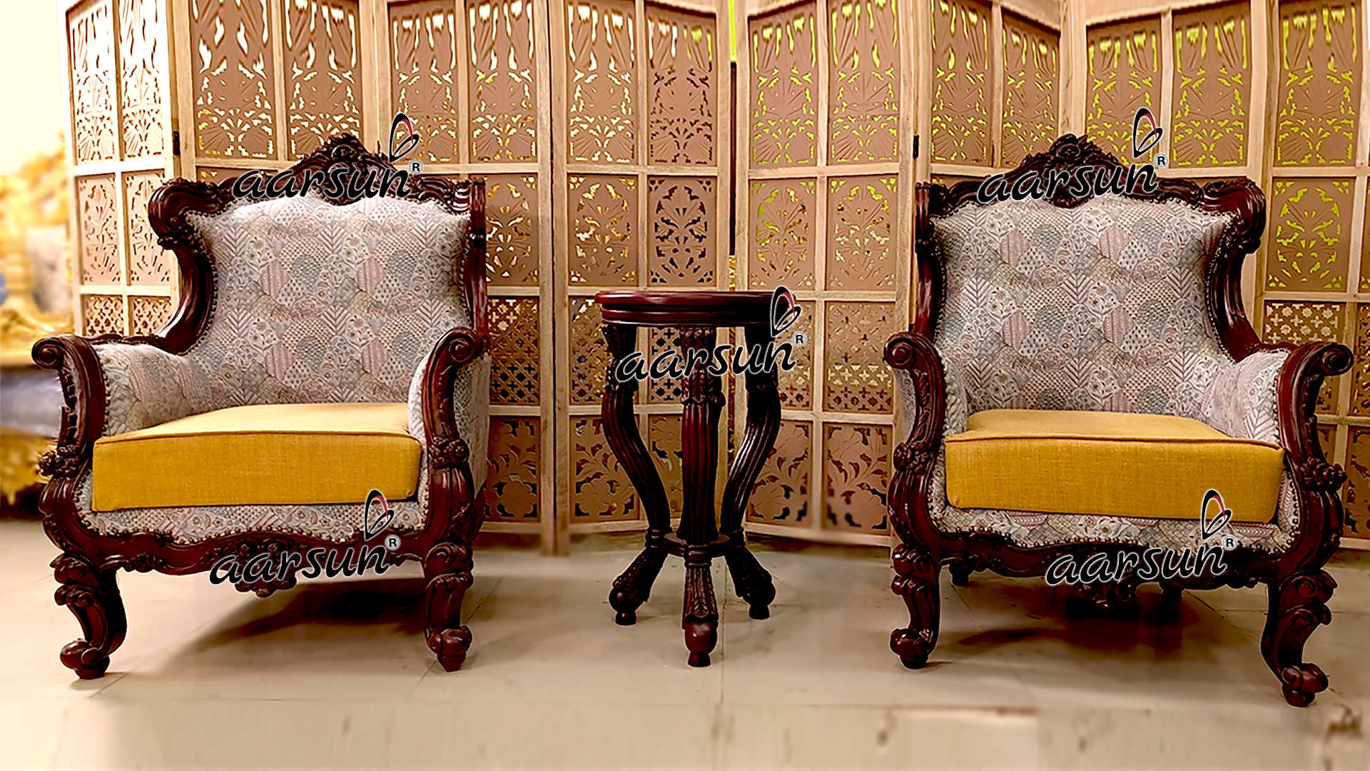 Royal Chair Design in Teak-A