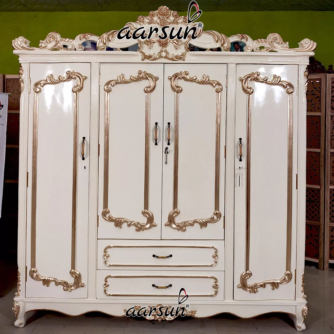 Image for Royal Wooden Wardrobe YT-647-A