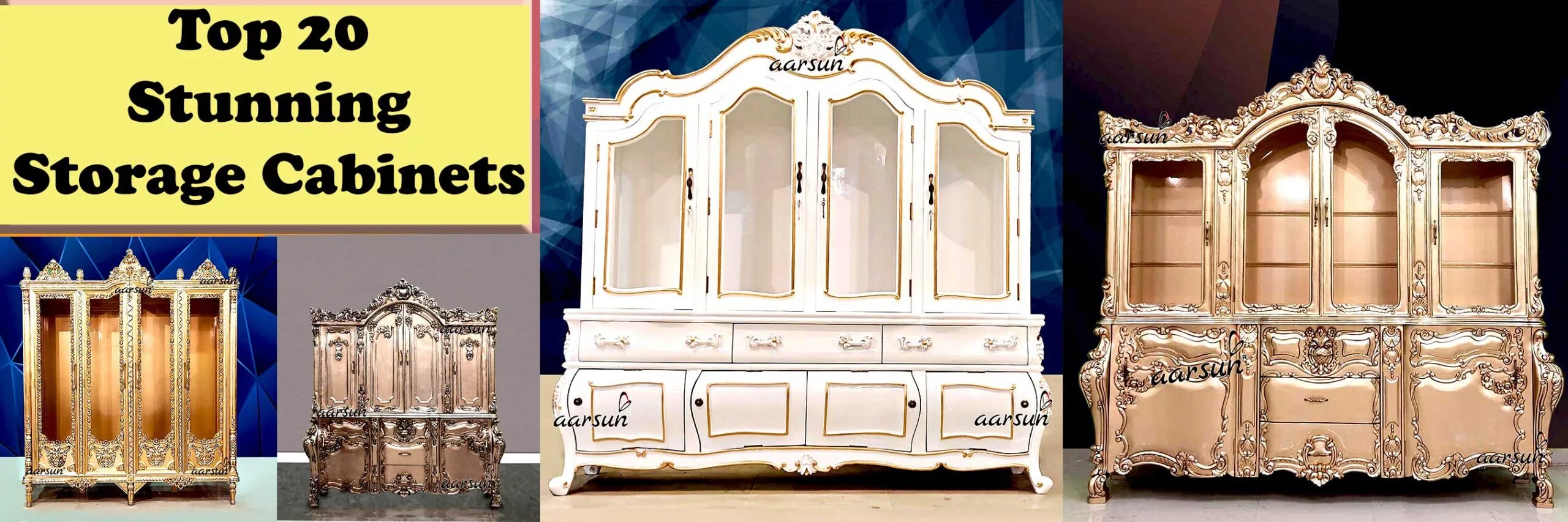 Top 20 Stunning Storage Cabinet Designs