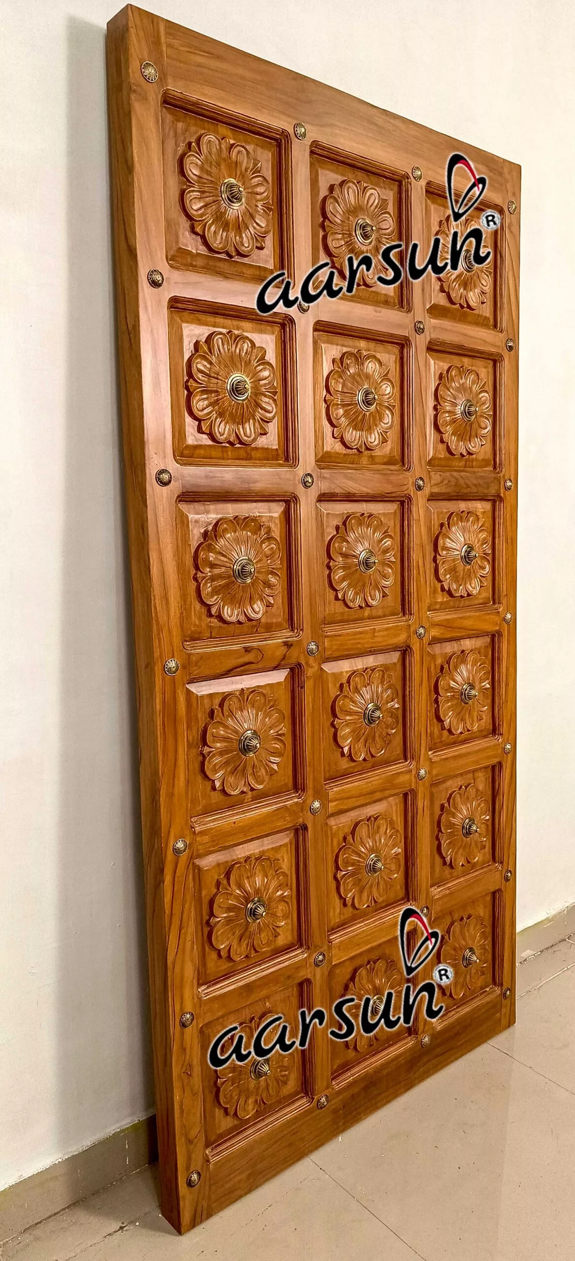 Classically Carved Solid Wood Antique Door Design, Top Quality Premium Teak Wood Doors By Aarsun