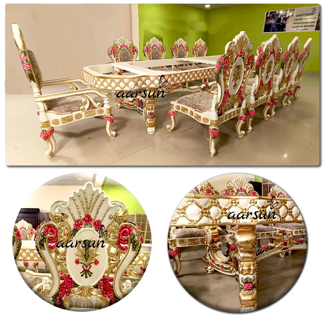 Wooden Ultra Luxury Dining Set YT-663-A