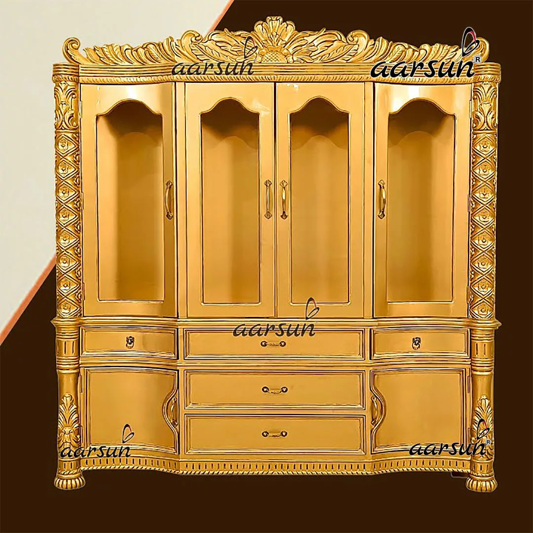 Aarsun Royal Crockery Hutch Cabinet YT-667