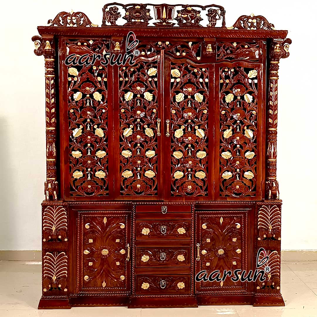 South India mandir design for home