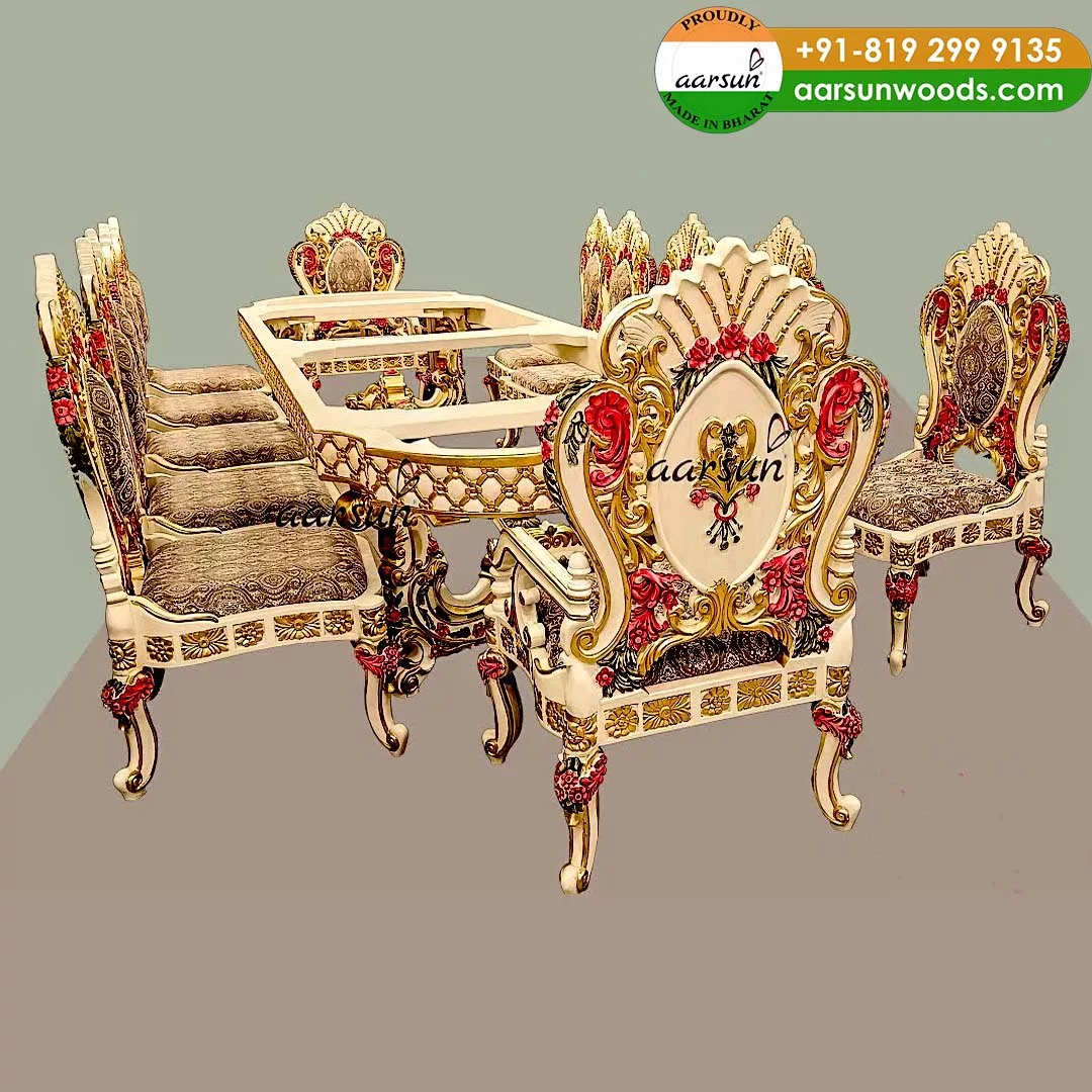 Wooden Ultra Luxury Dining Set YT-663