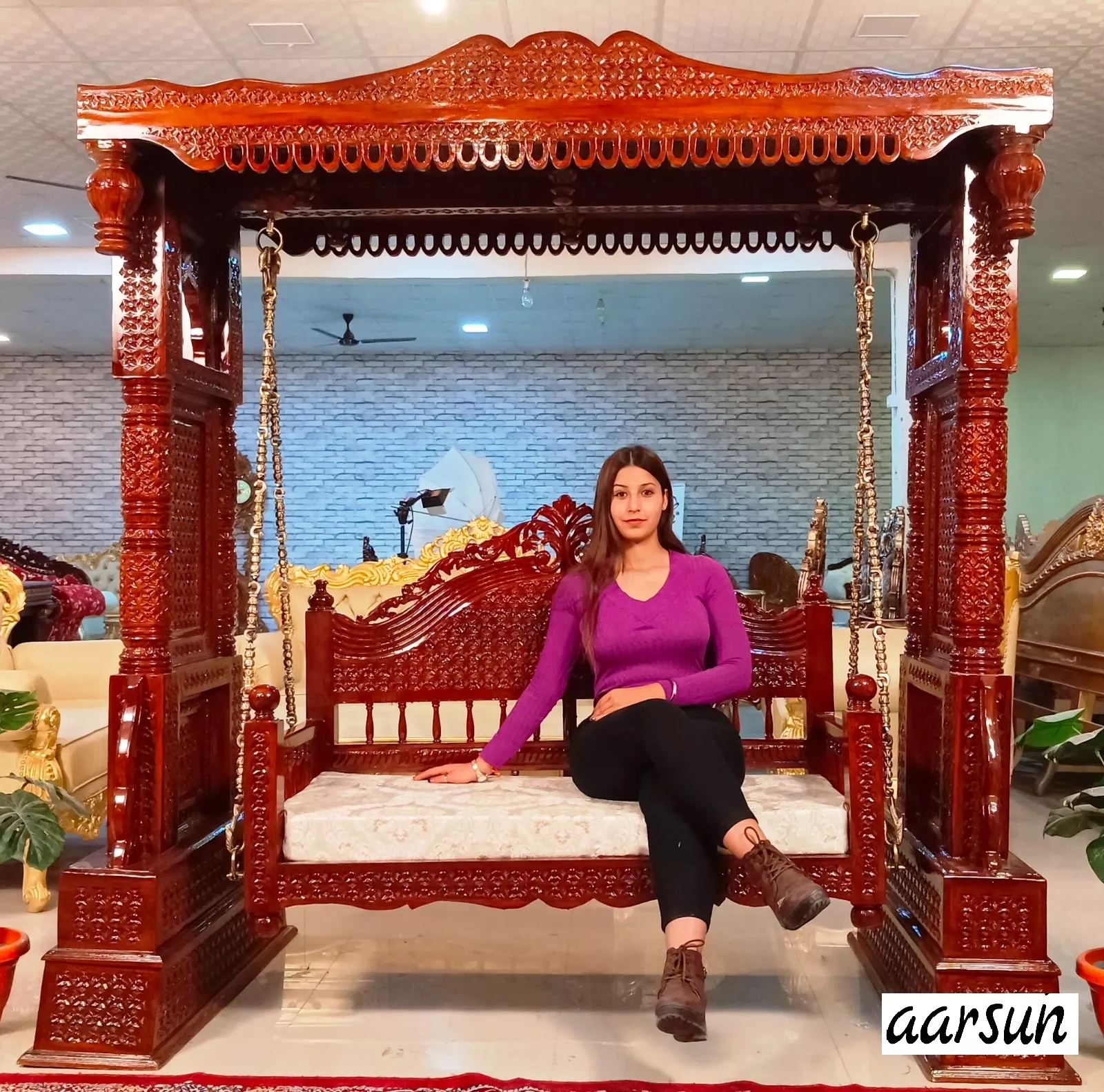 heavy jhula design for home
