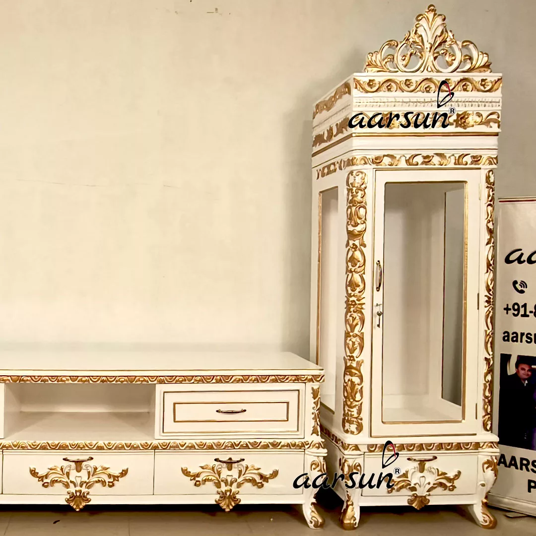 Classic TV Unit with Showcase-D-Aarsun