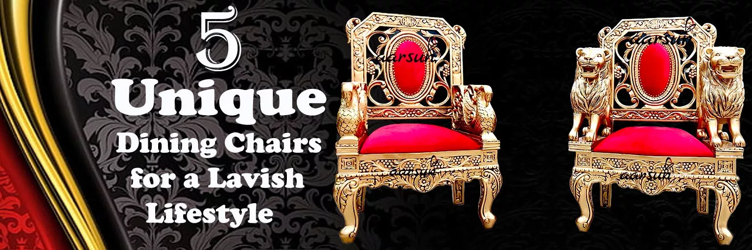 5 unique dining chair designs