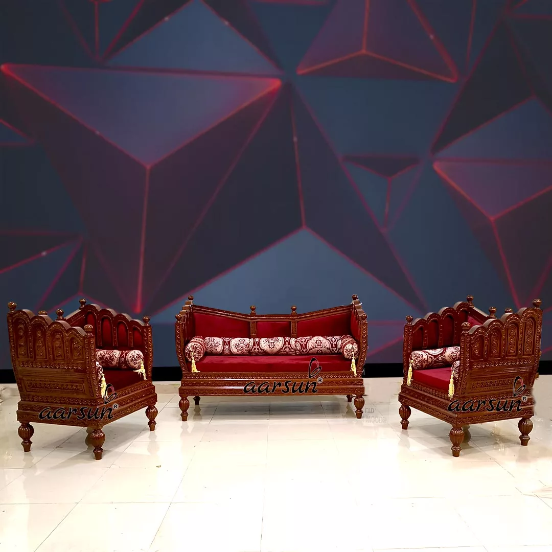 Classic Rajwada Sofa Set by Aarsun India