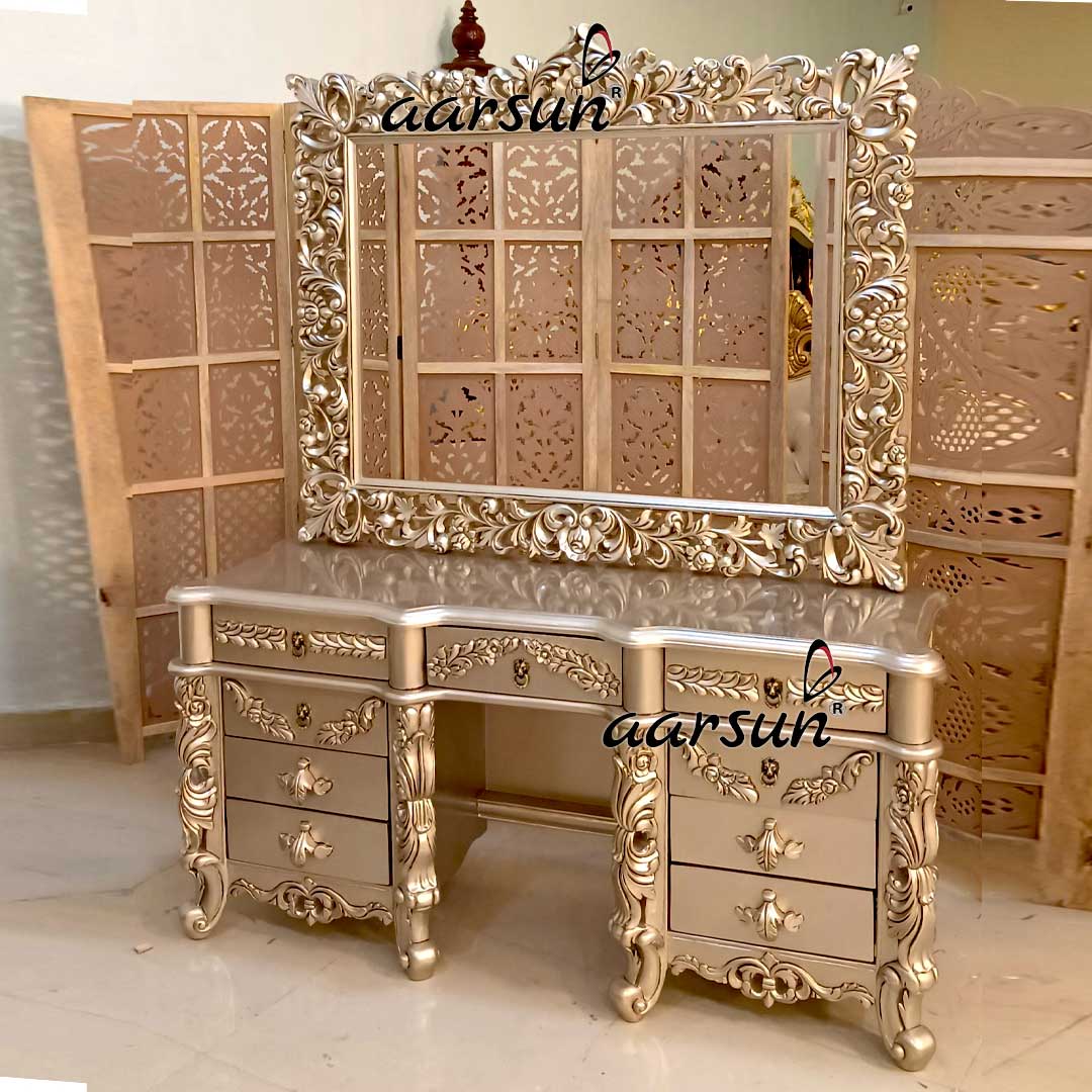 Dresser in Champagne Gold-A