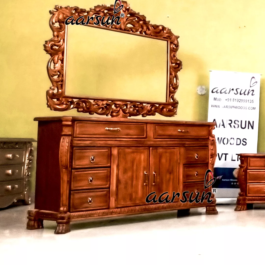 Classic Wood Dresser-A